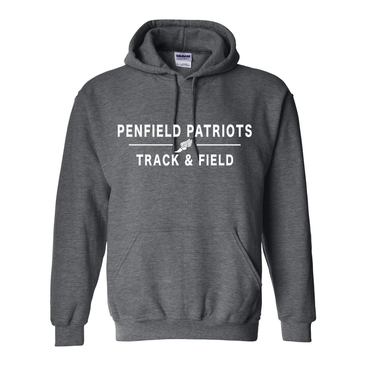 Track and Field Unisex Hooded Sweatshirt