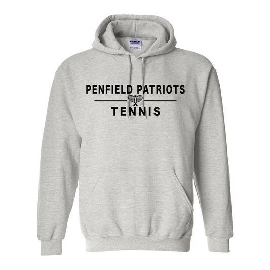 Tennis Unisex Hooded Sweatshirt