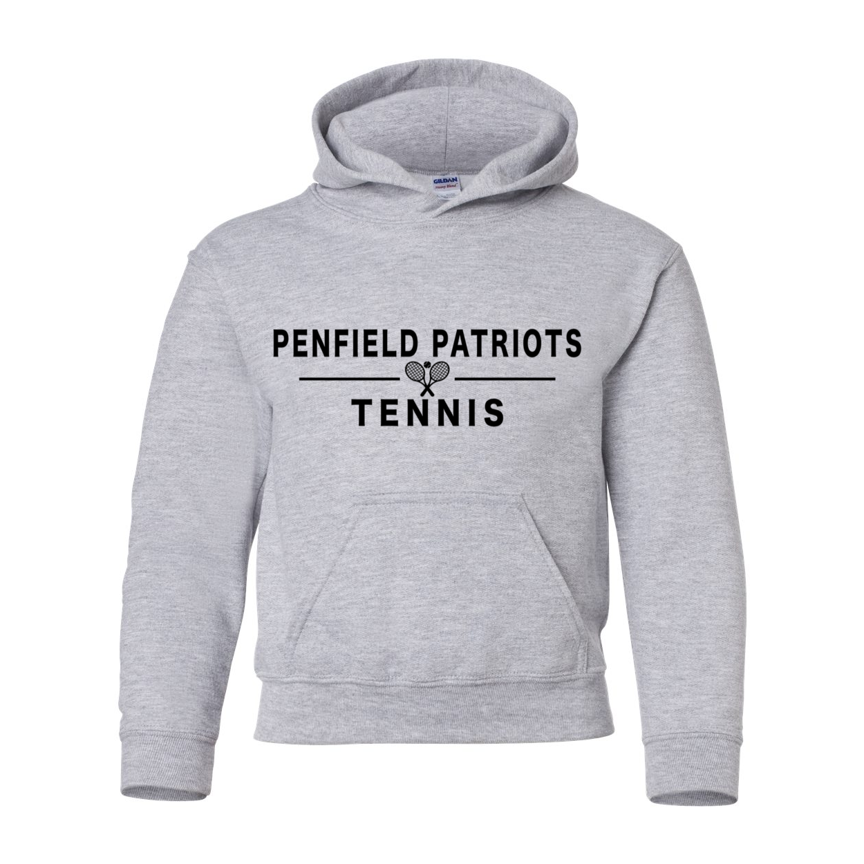 Tennis Youth Hooded Sweatshirt