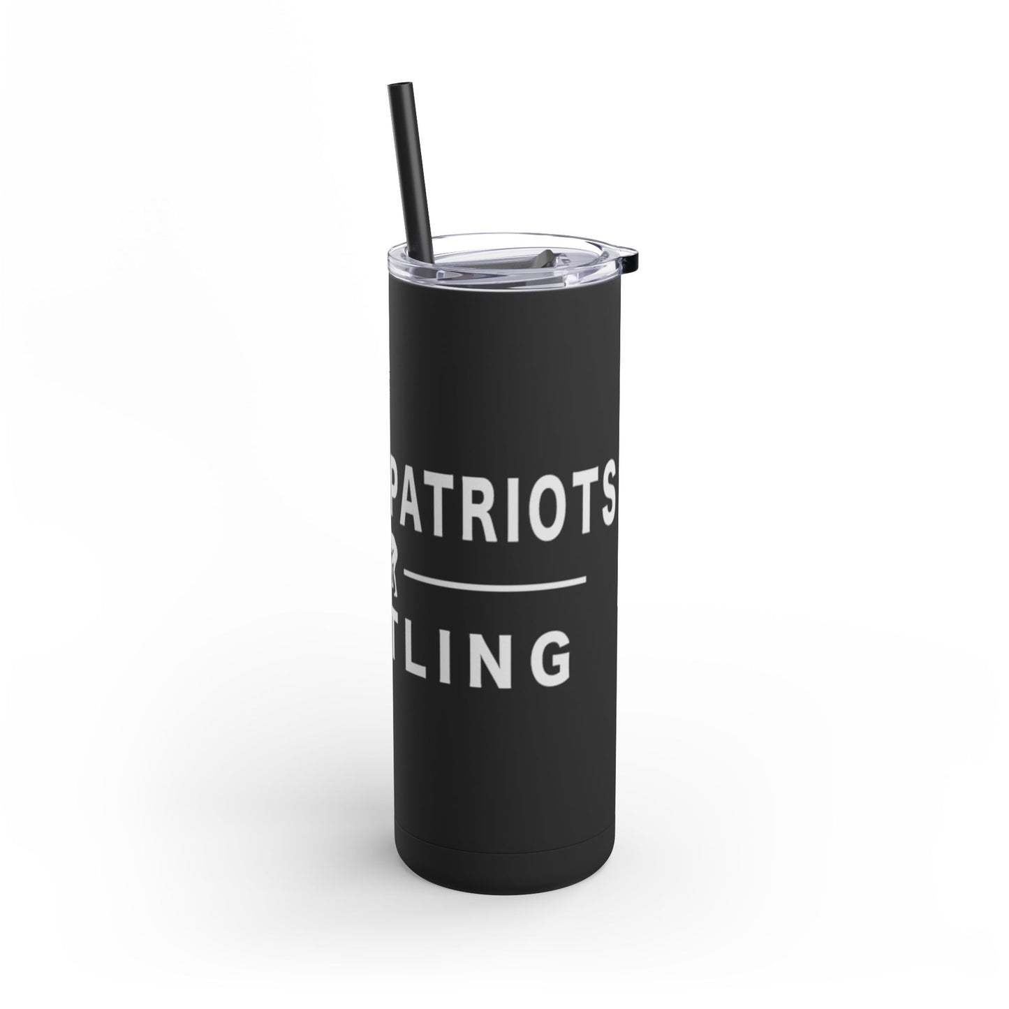 Wrestling Skinny Matte Tumbler, 20oz