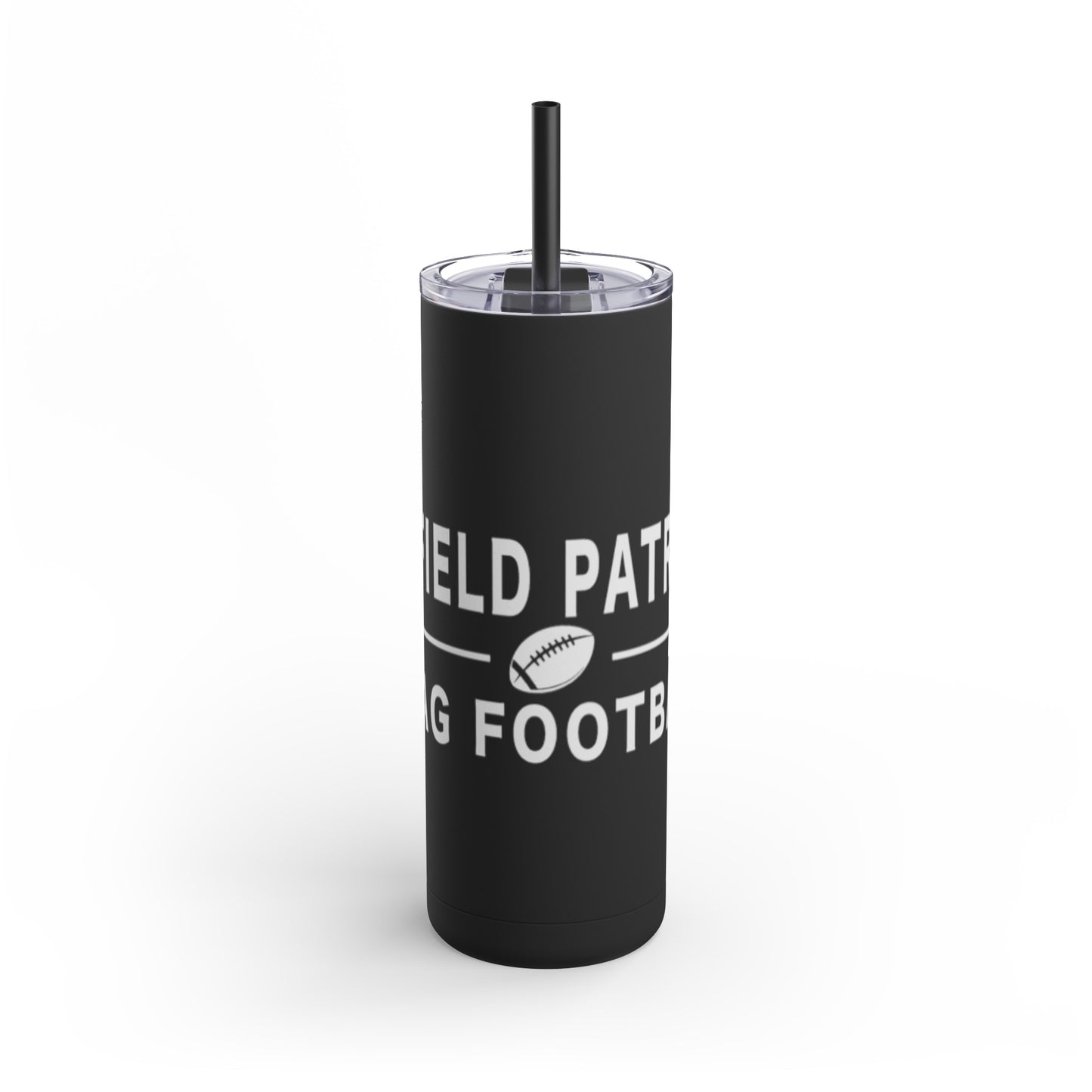 Flag Football Matte Tumbler, 20oz