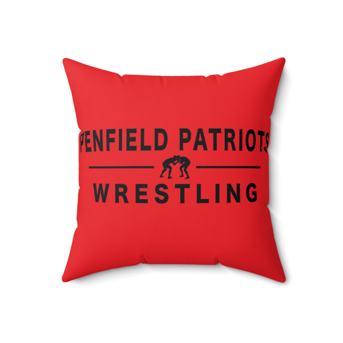 Wrestling Polyester Square Pillow