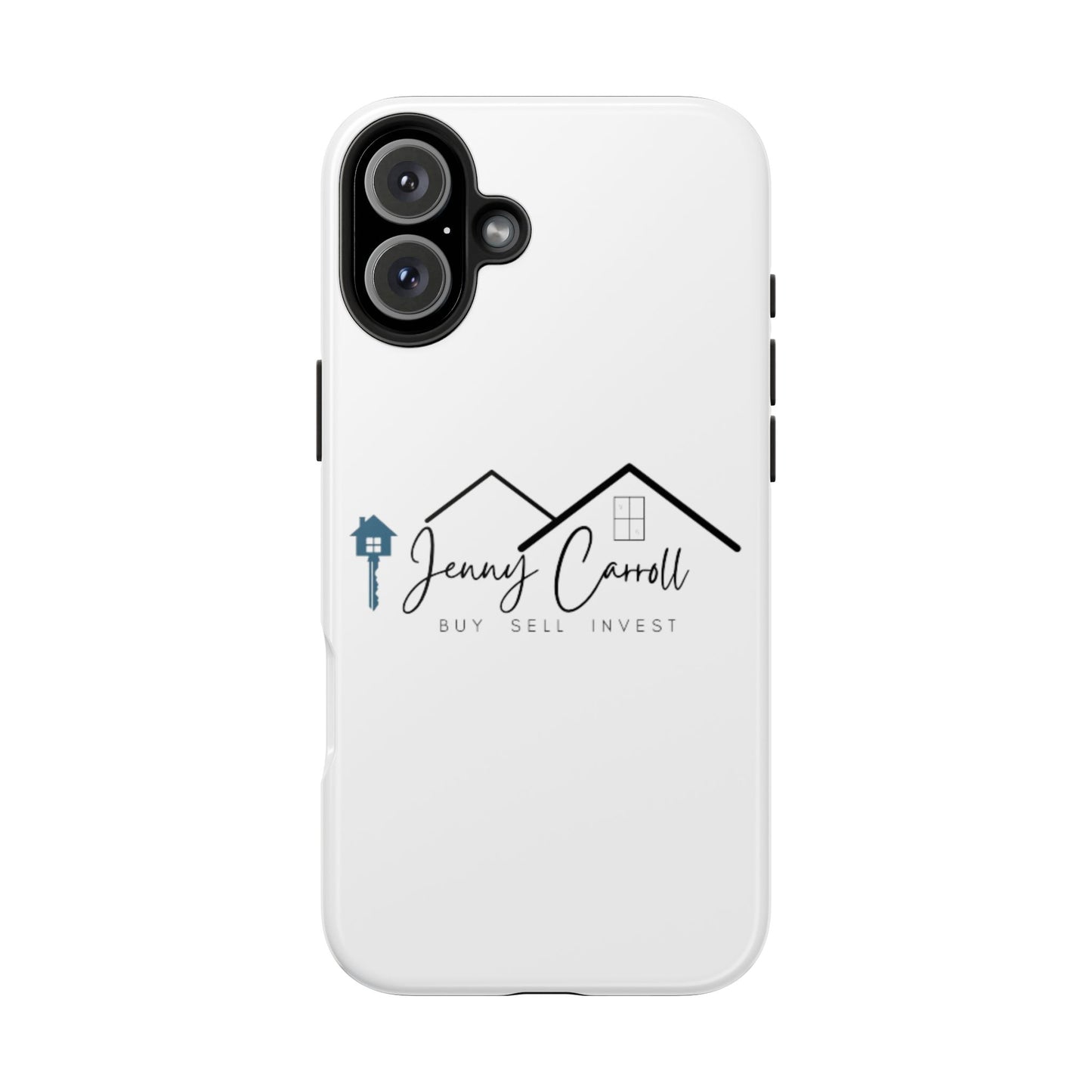 Jennifer Carroll White Phone Case