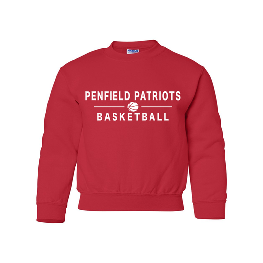 Basketball Youth Crewneck Sweatshirt