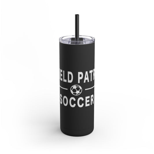 Soccer Skinny Matte Tumbler, 20oz