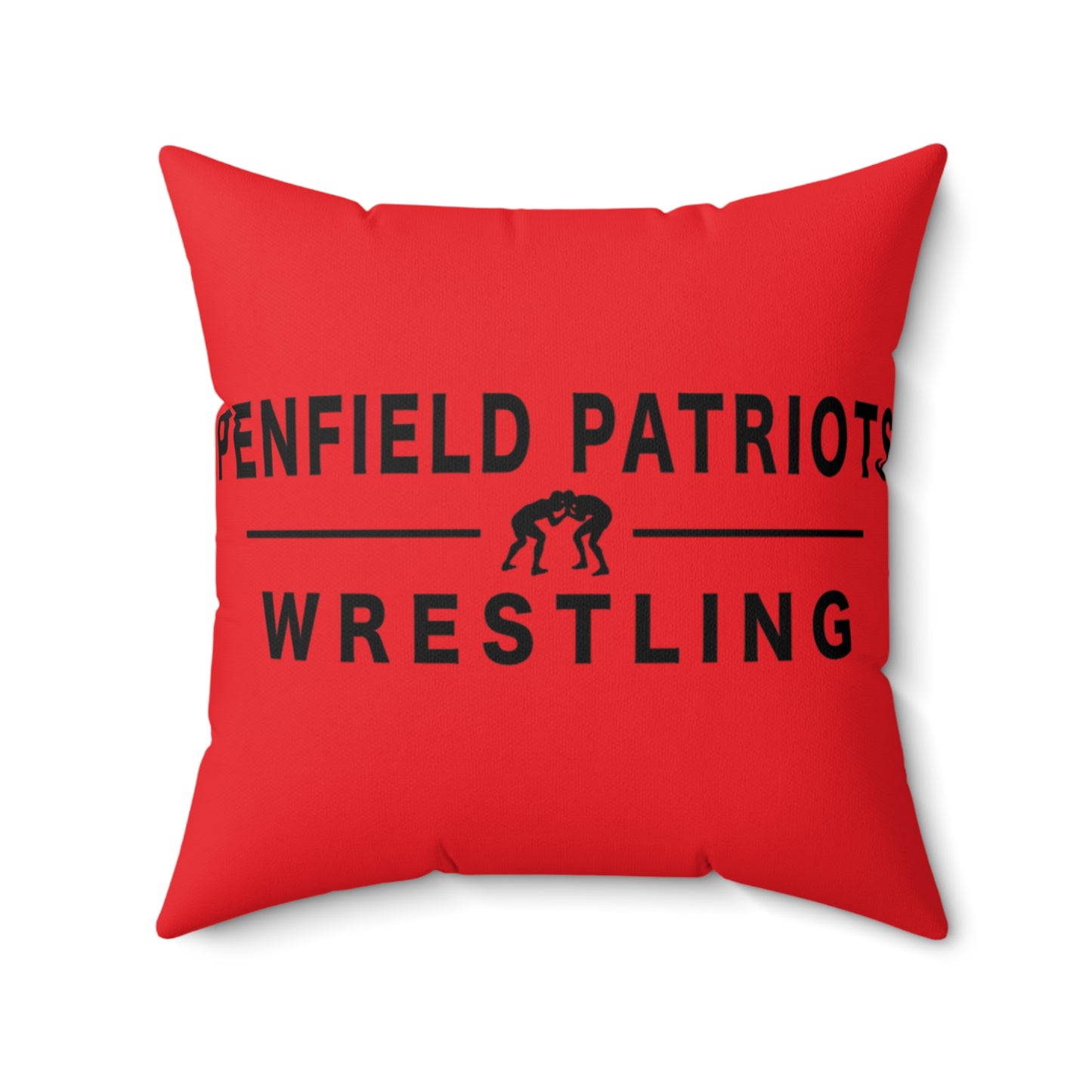 Wrestling Polyester Square Pillow