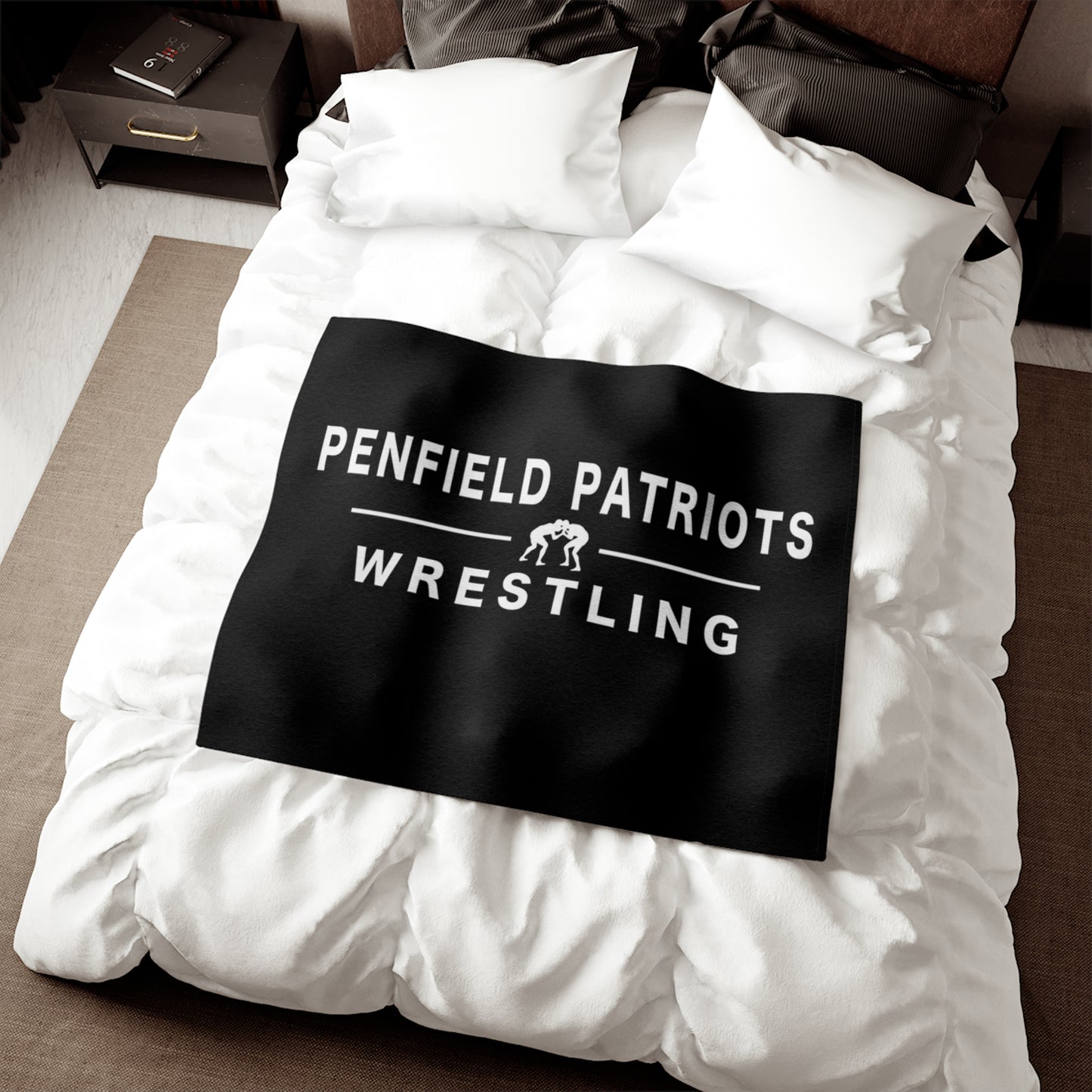 Wrestling Sweatshirt Blanket