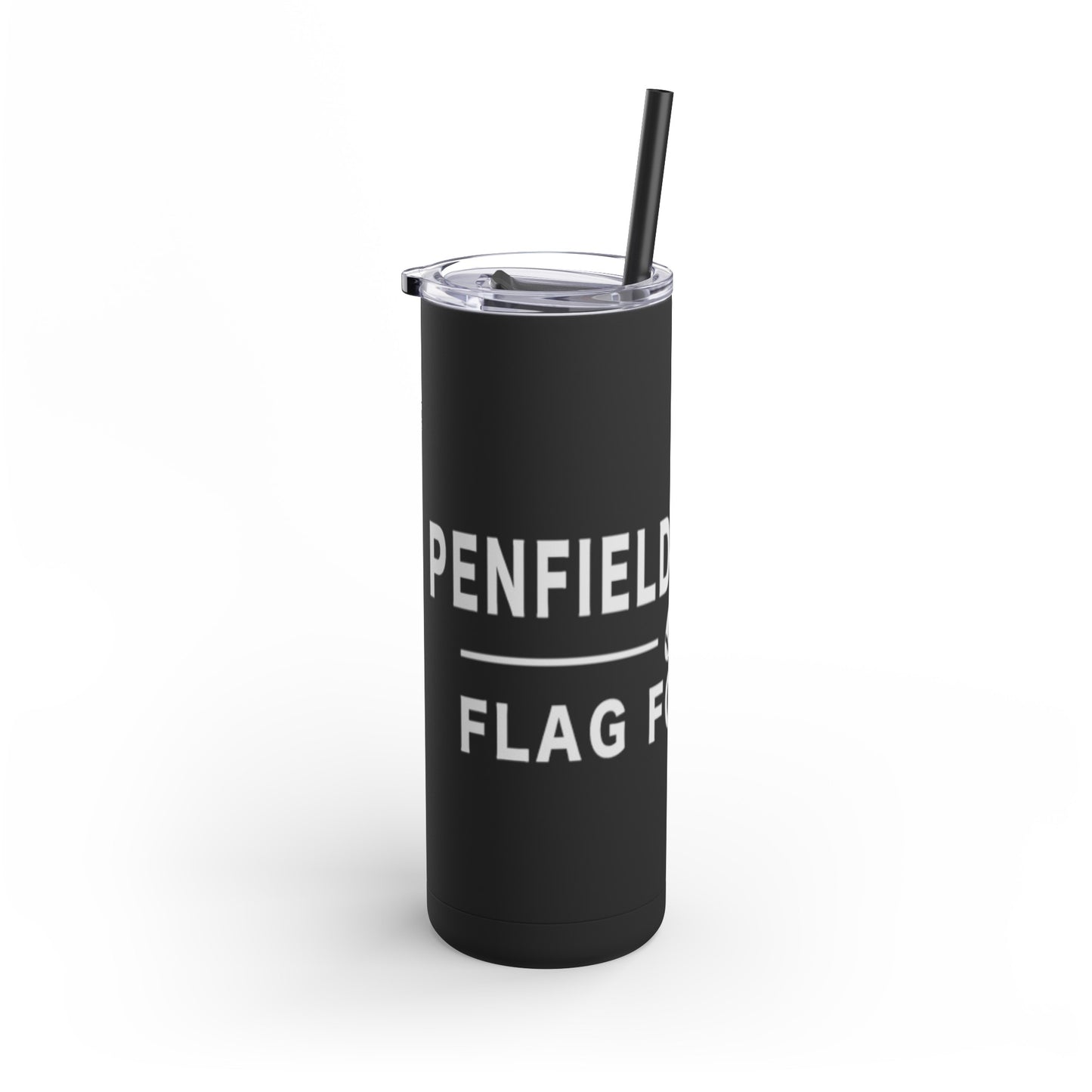 Flag Football Matte Tumbler, 20oz