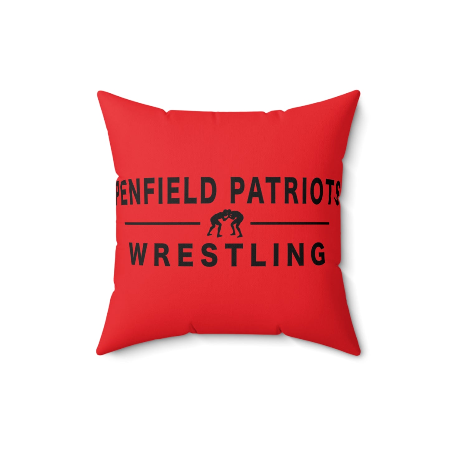 Wrestling Polyester Square Pillow