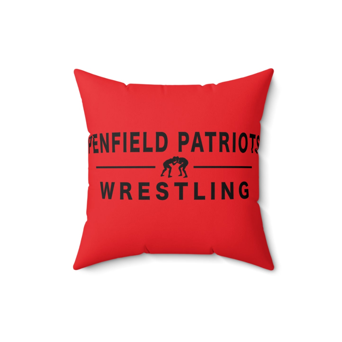 Wrestling Polyester Square Pillow