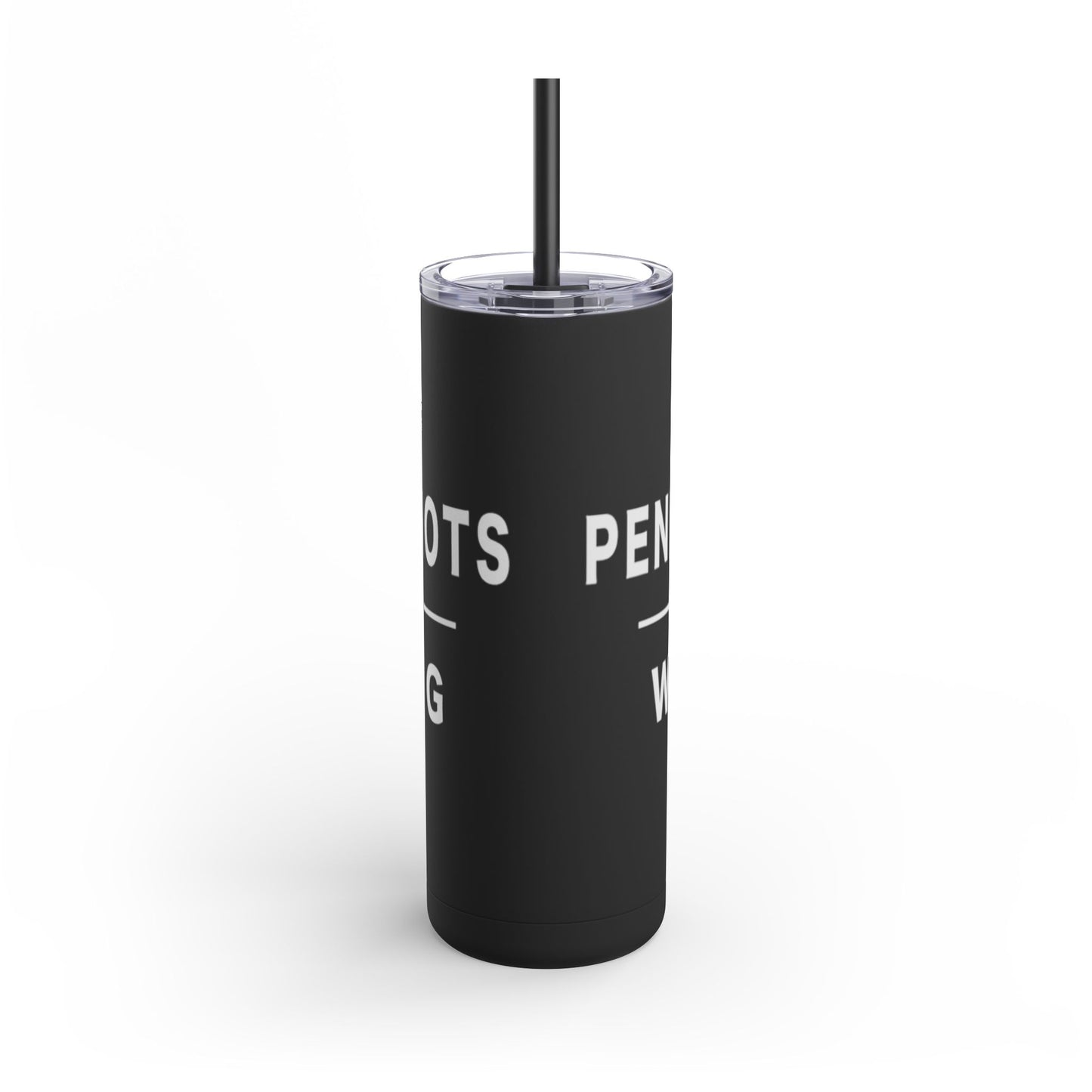 Wrestling Skinny Matte Tumbler, 20oz