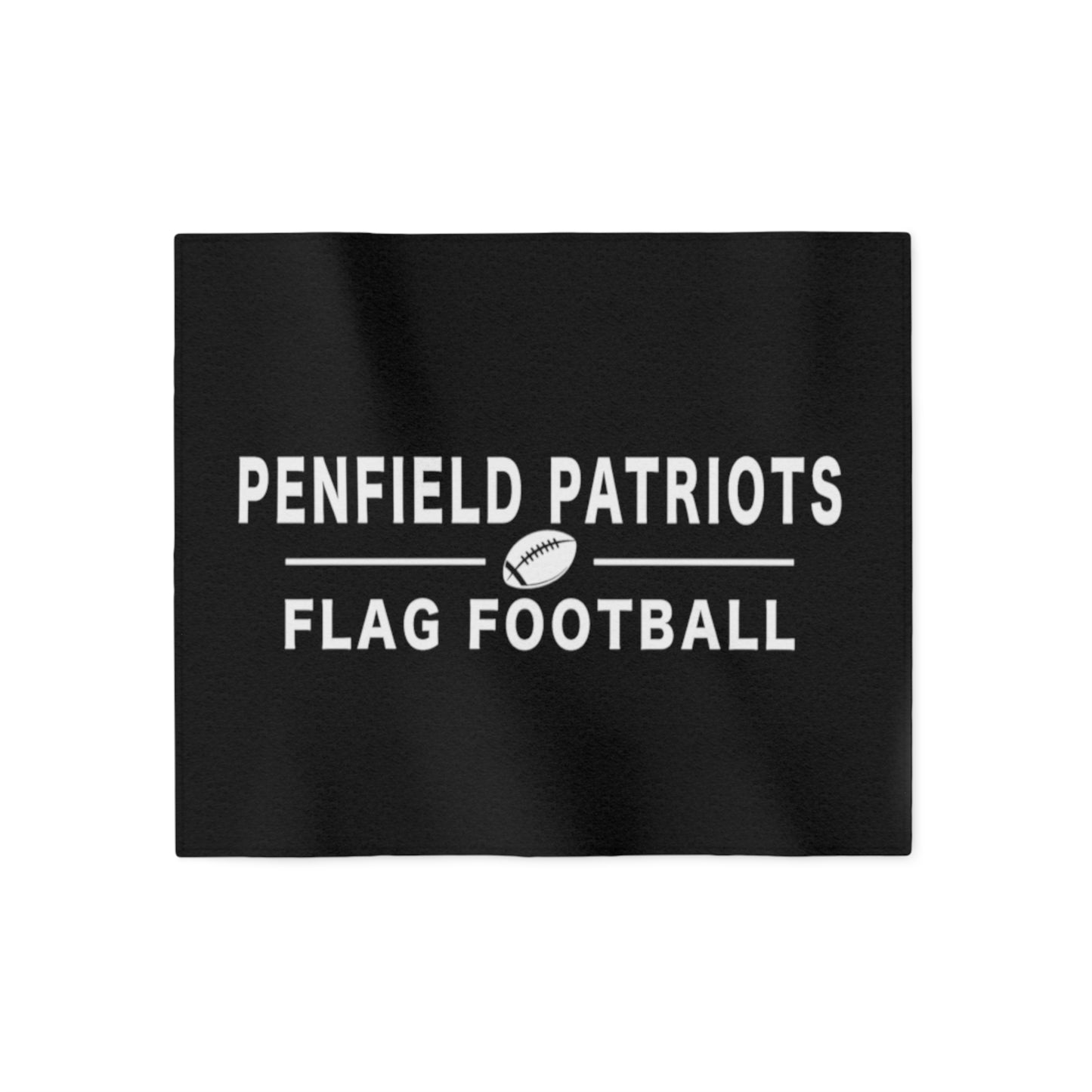 Flag Football Sweatshirt Blanket