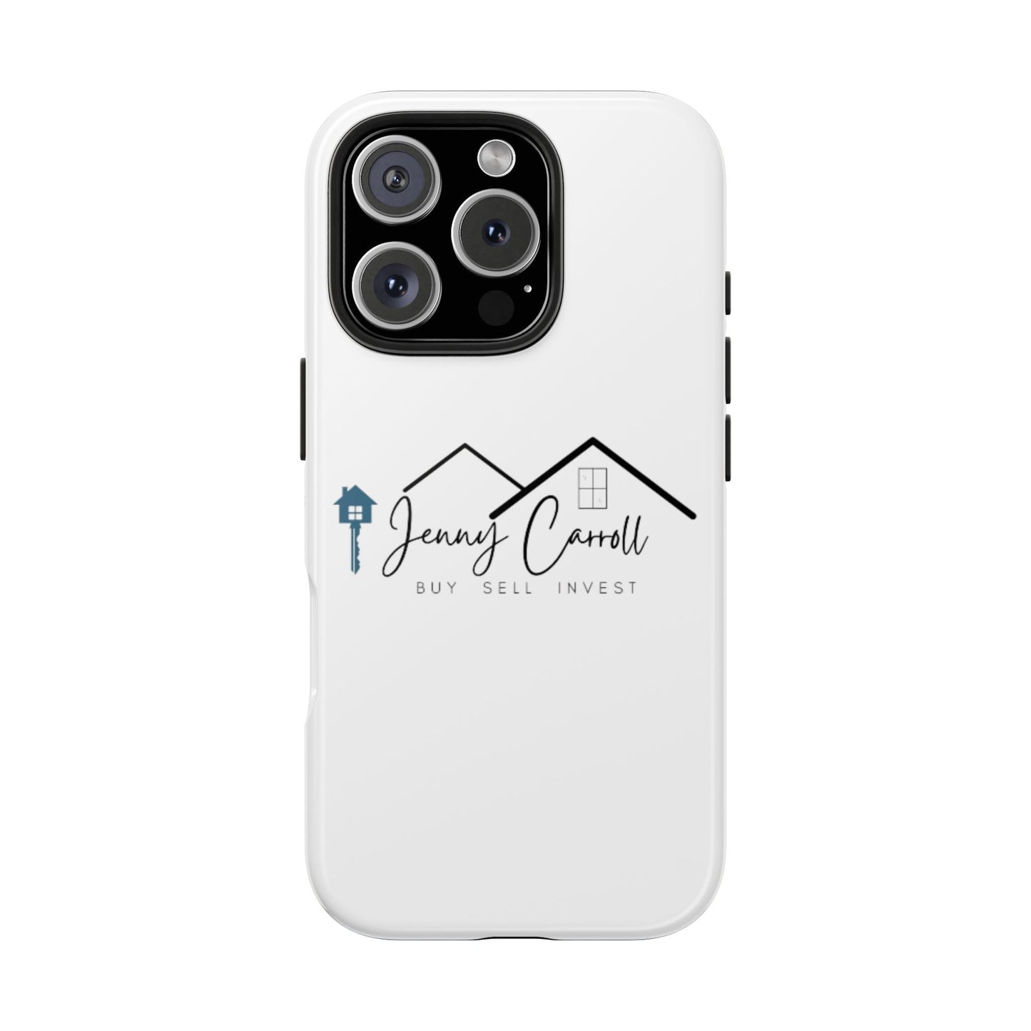 Jennifer Carroll White Phone Case