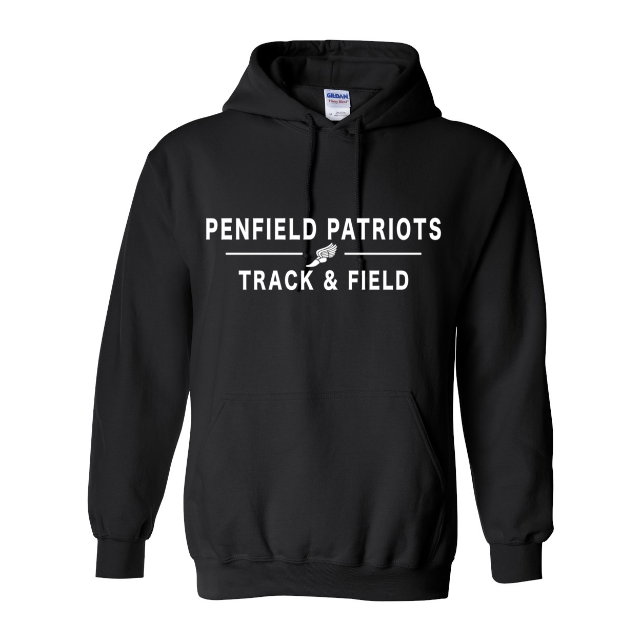 Track and Field Unisex Hooded Sweatshirt