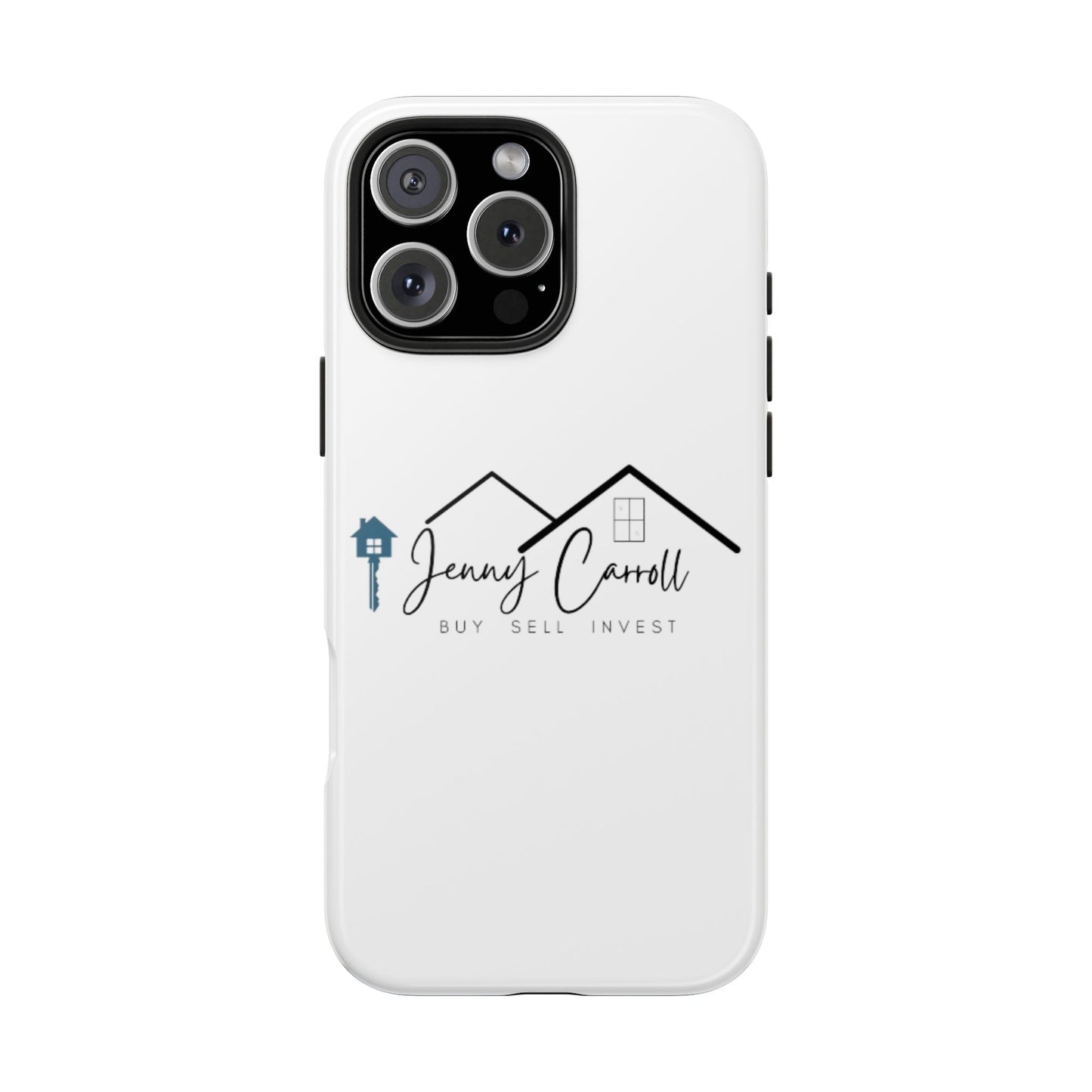 Jennifer Carroll White Phone Case