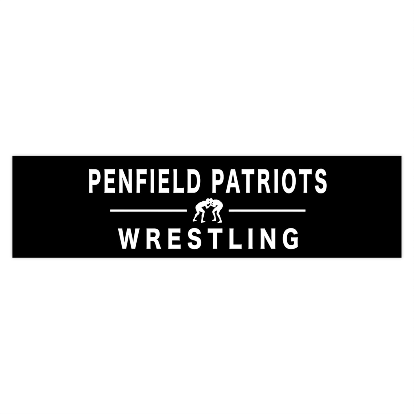 Wrestling Bumper Sticker