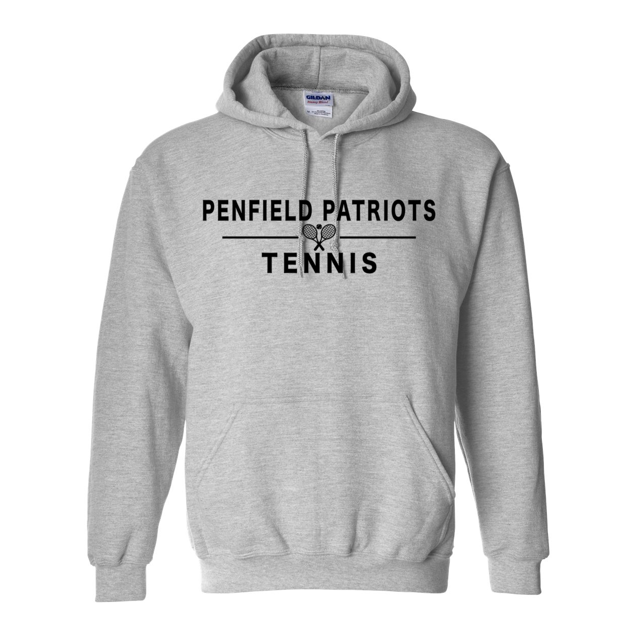 Tennis Unisex Hooded Sweatshirt