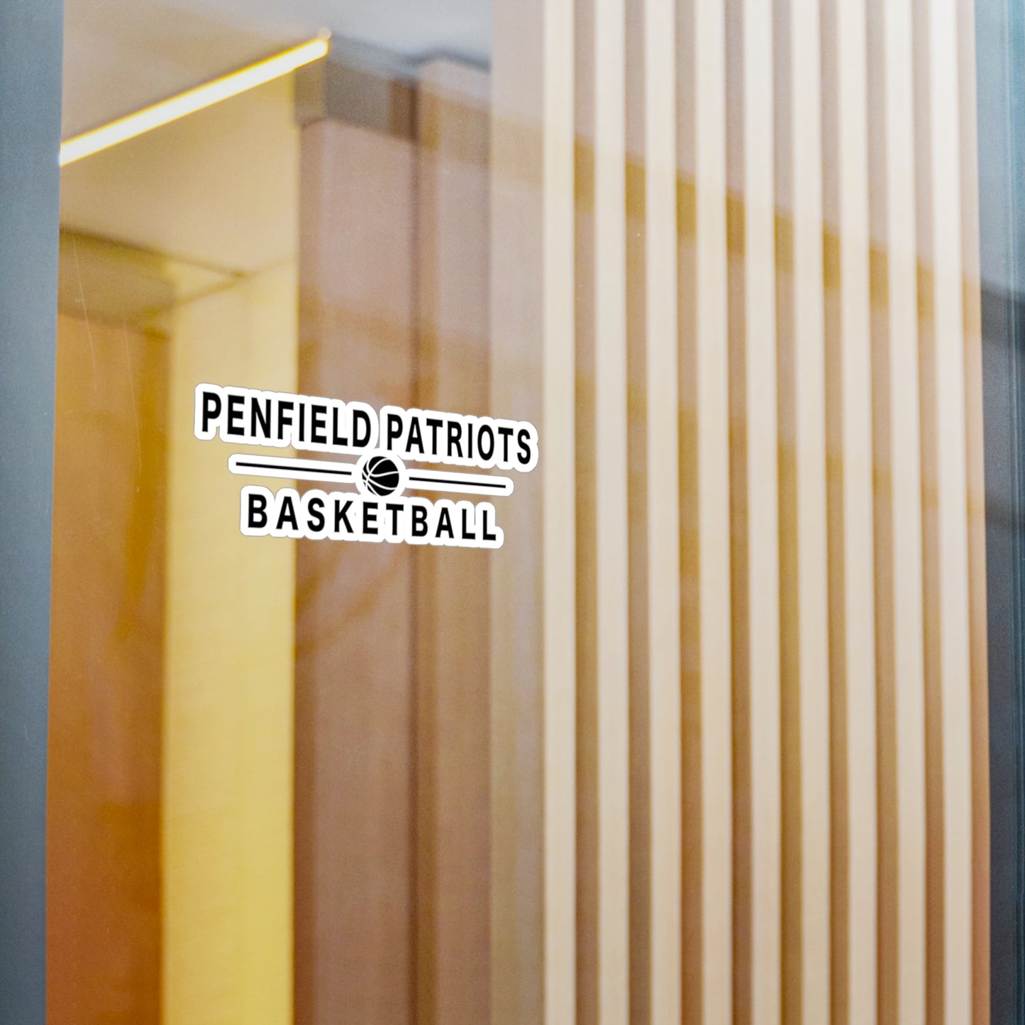 Basketball Dye Cut Sticker