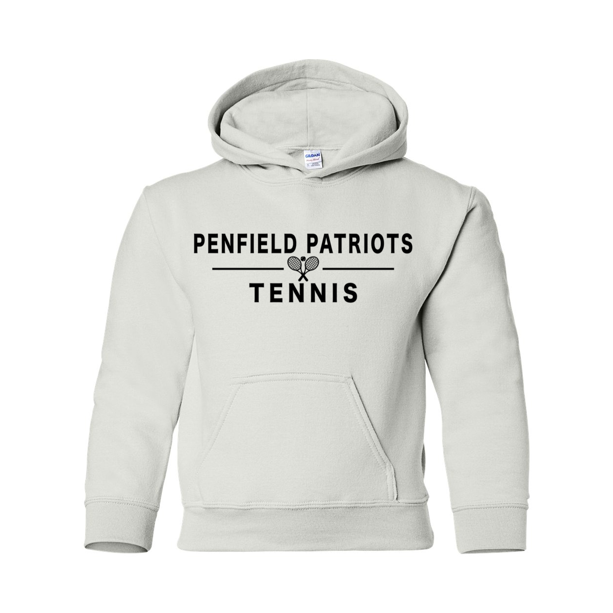 Tennis Youth Hooded Sweatshirt