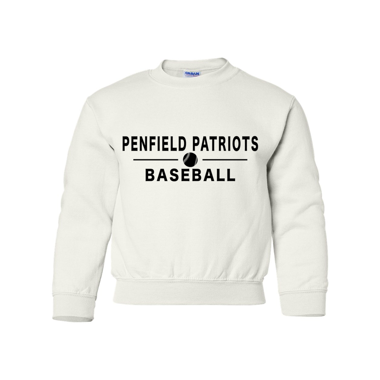 Baseball Youth Crewneck Sweatshirt