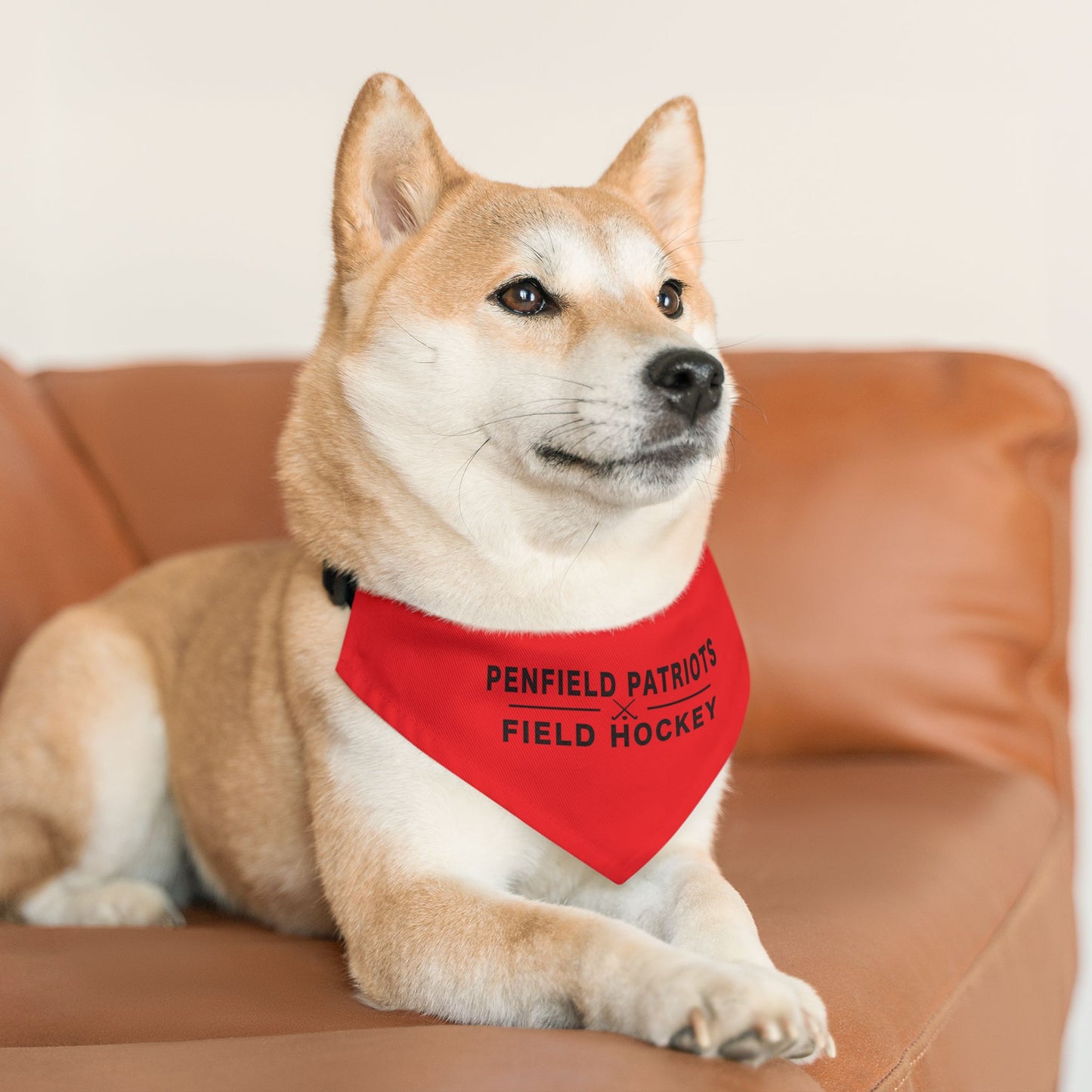 Field Hockey Pet Bandana Collar