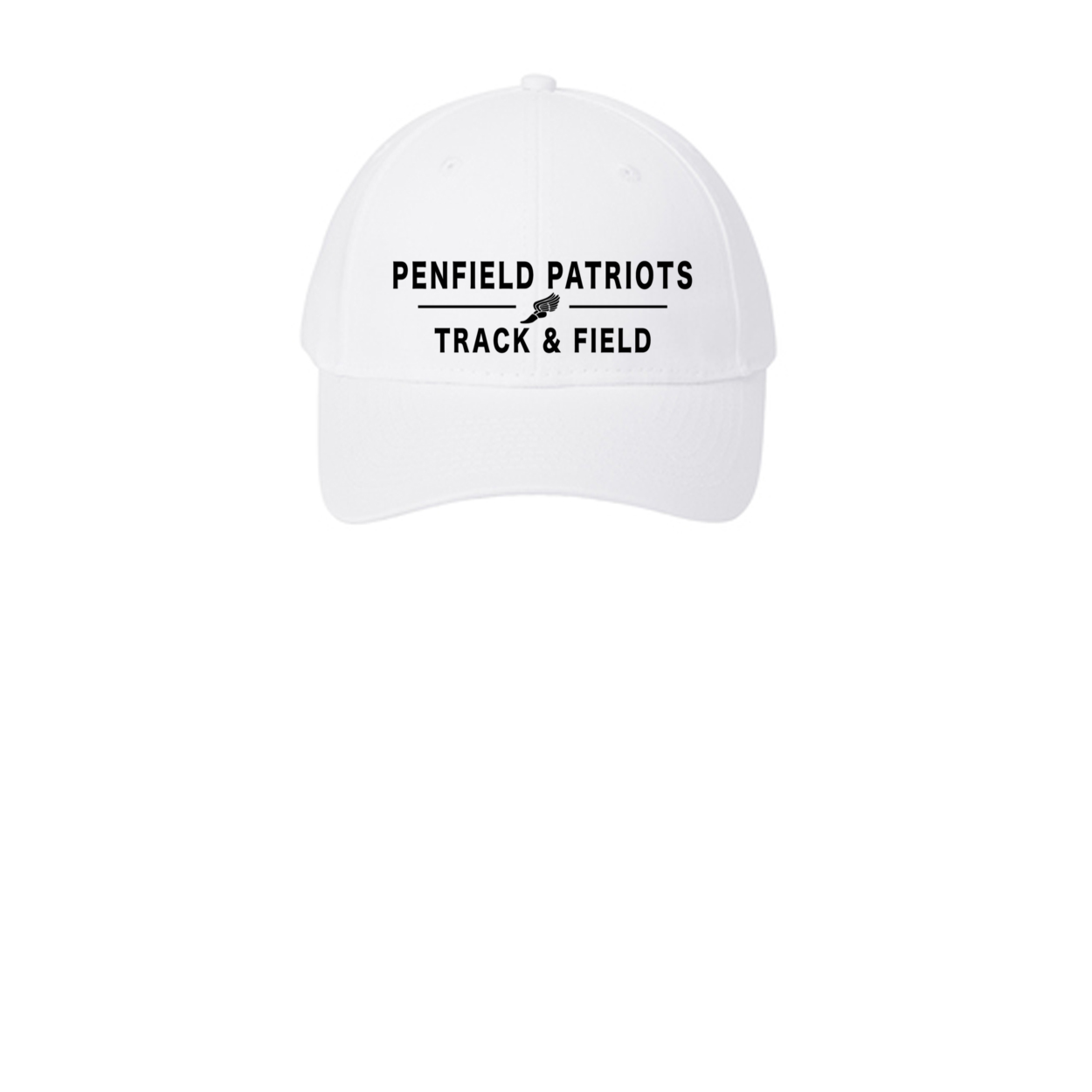 Track and Field Six-Panel Twill Cap