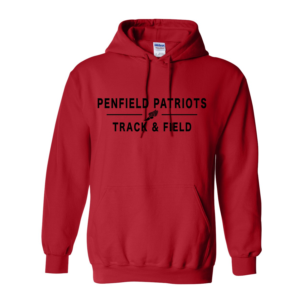 Track and Field Unisex  Hooded Sweatshirt