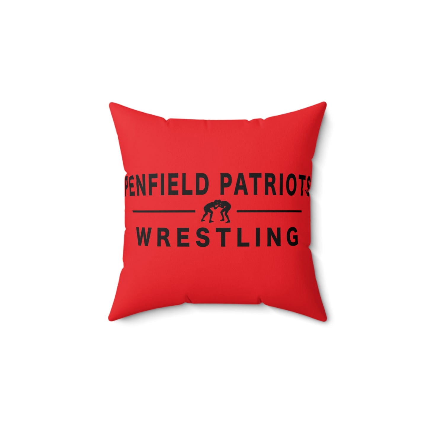 Wrestling Polyester Square Pillow