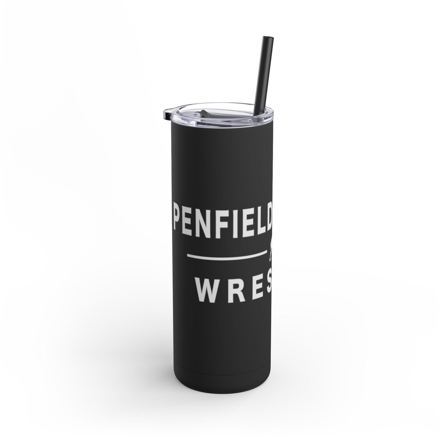 Wrestling Skinny Matte Tumbler, 20oz