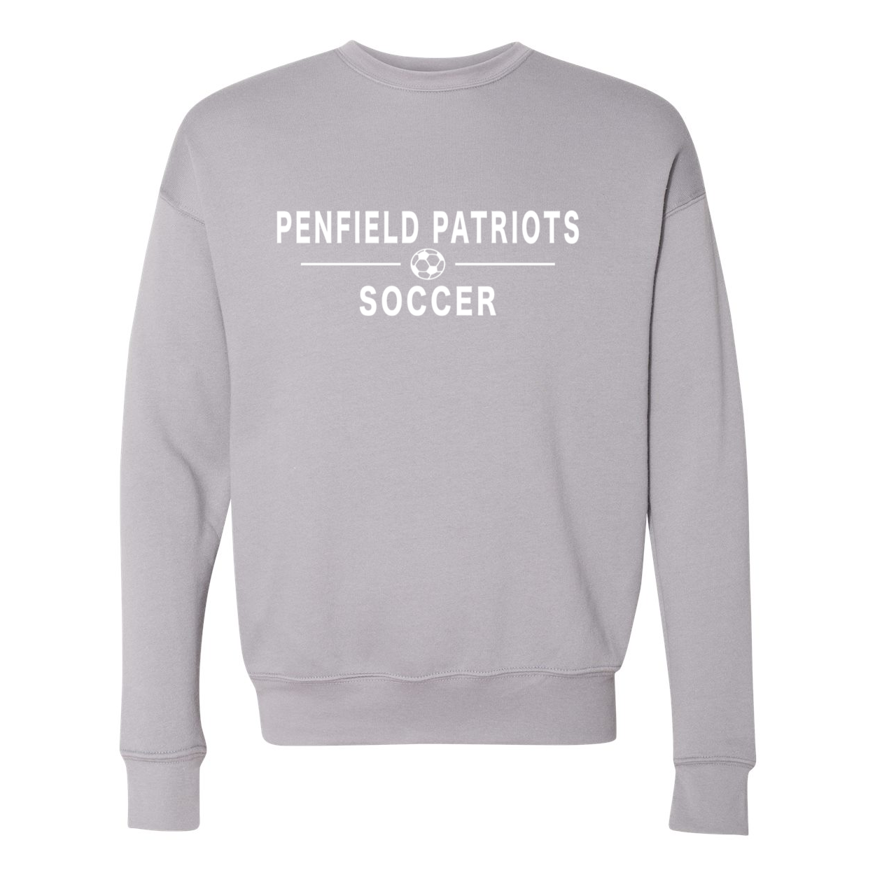 Soccer Unisex Drop Shoulder Crewneck Sweatshirt