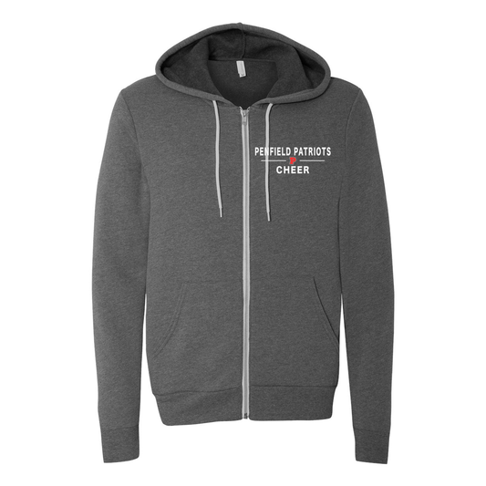 Cheer Unisex Full-Zip Hooded Sweatshirt