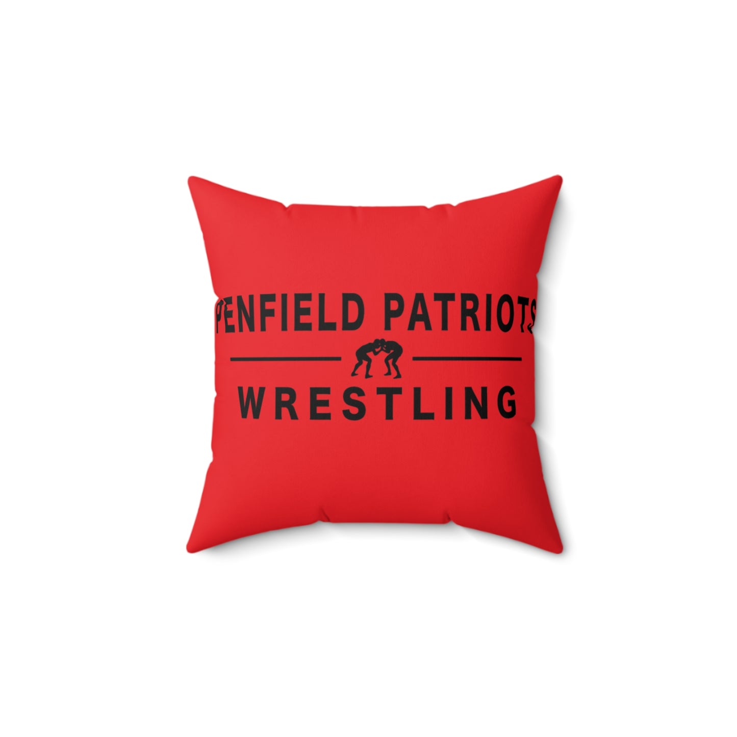 Wrestling Polyester Square Pillow