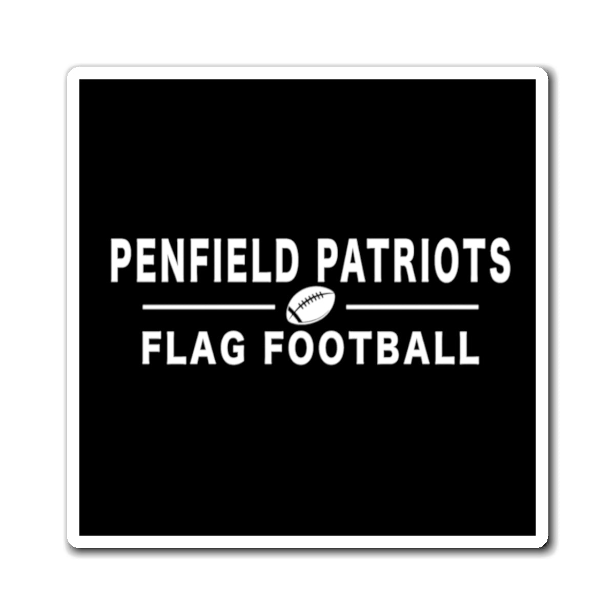 Flag Football Magnet