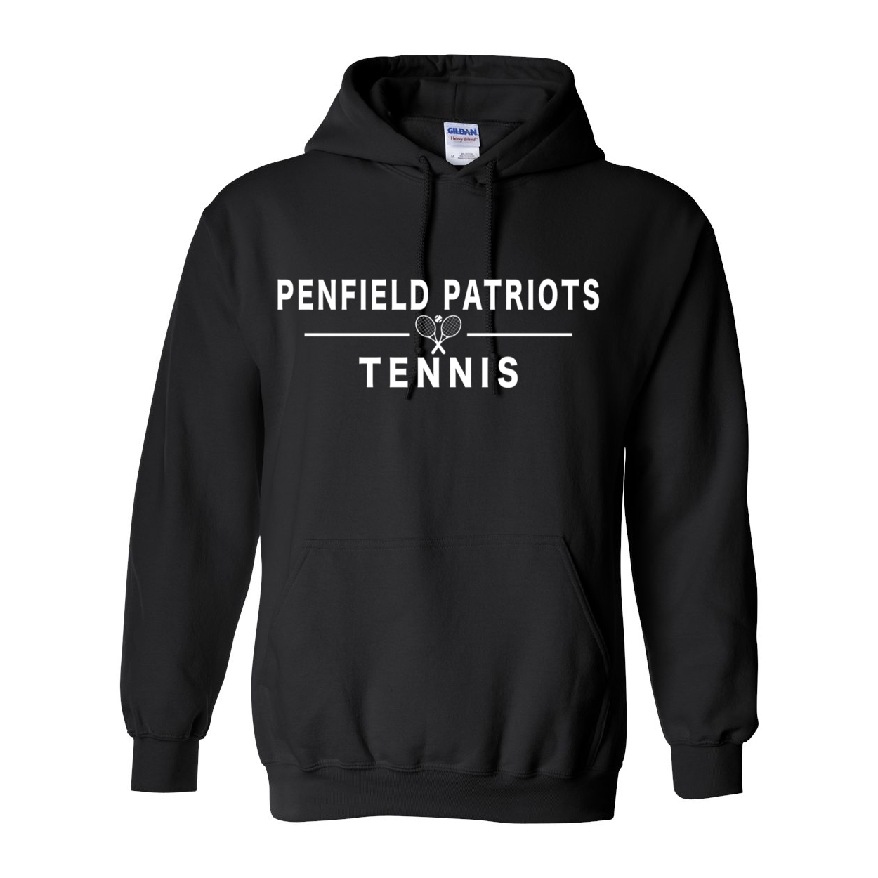 Tennis Unisex Hooded Sweatshirt