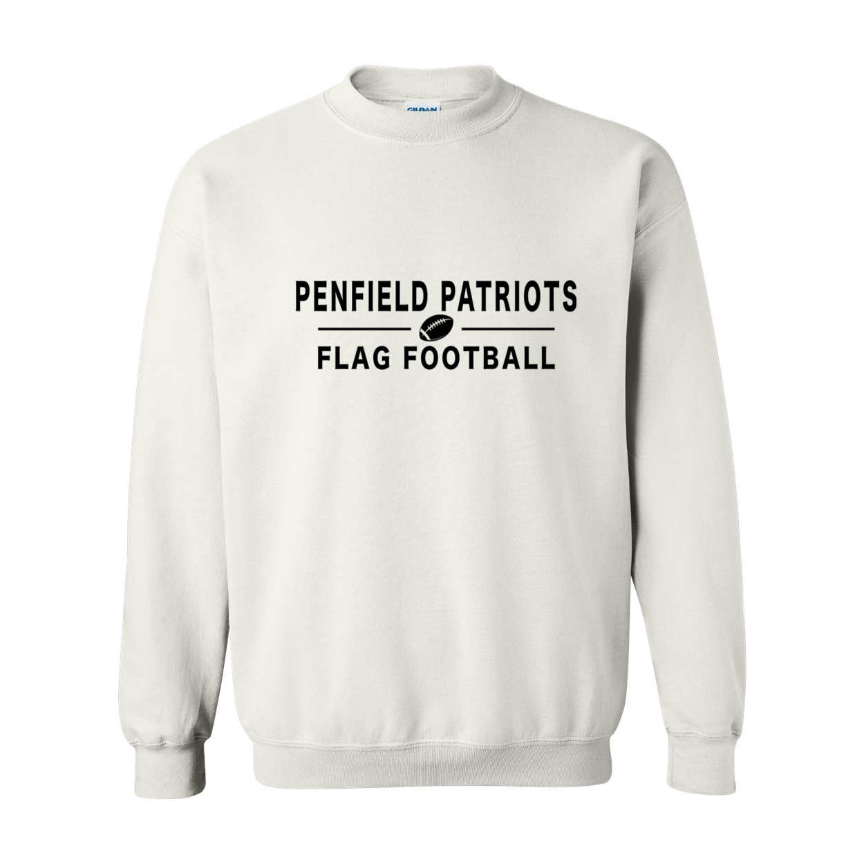 Flag Football Unisex Crewneck Sweatshirt