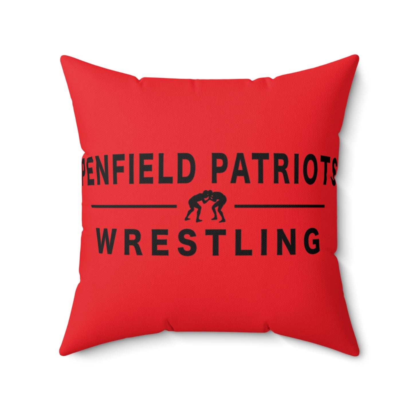 Wrestling Polyester Square Pillow