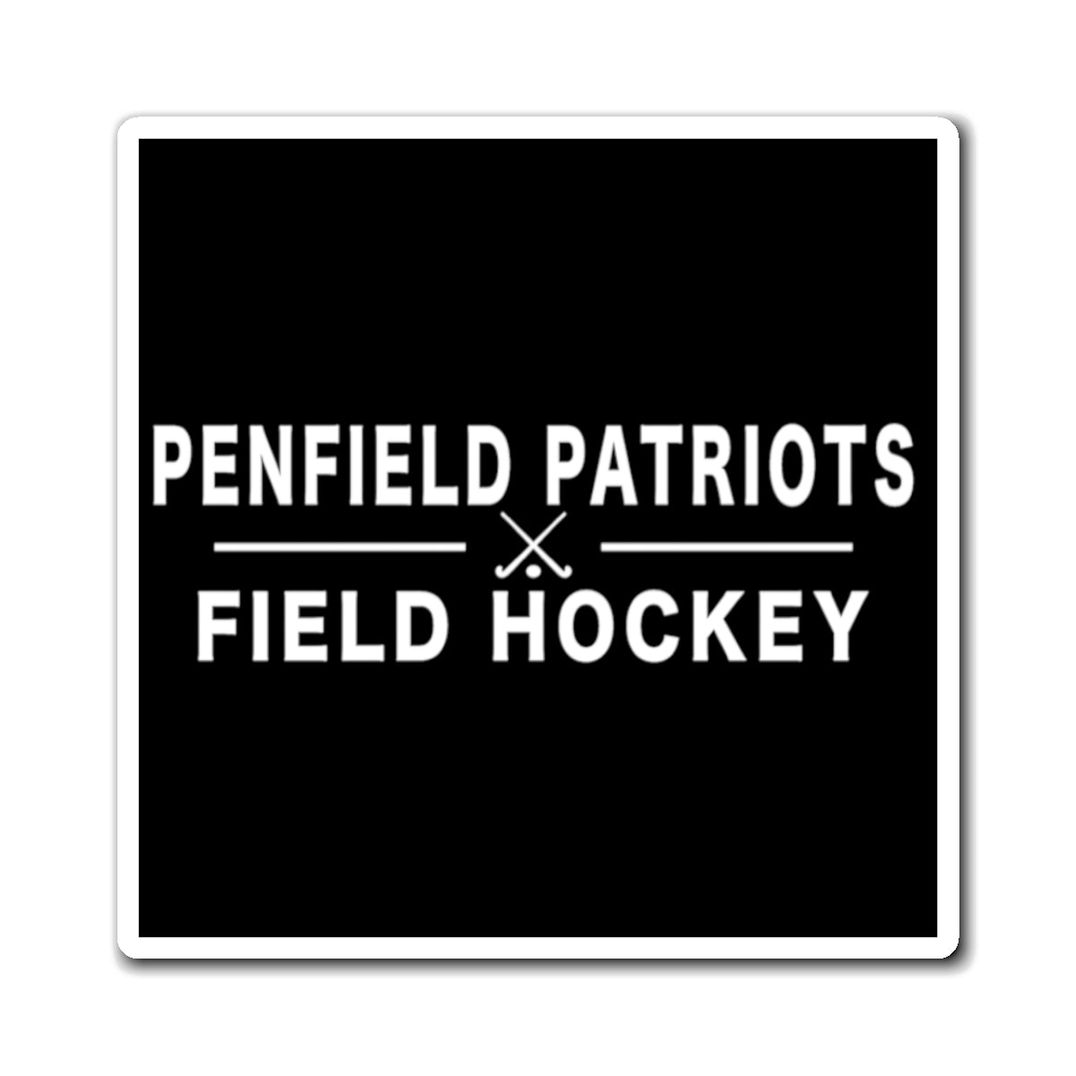 Field Hockey Magnet