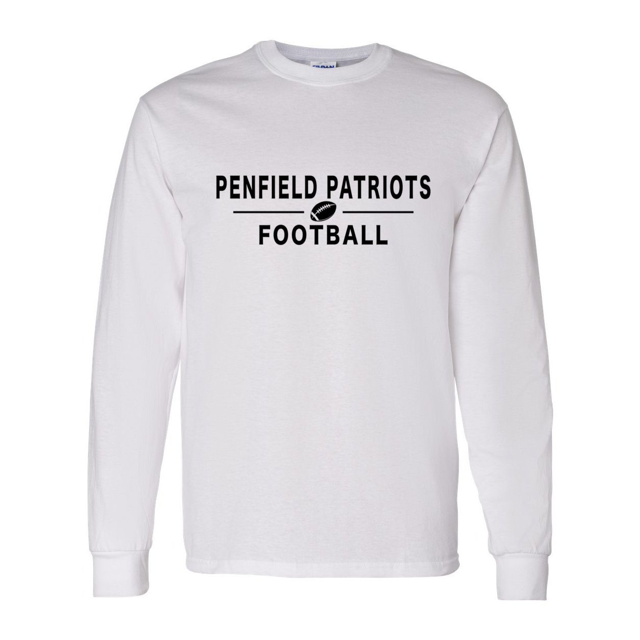 Football Heavy Cotton Long Sleeve T-Shirt