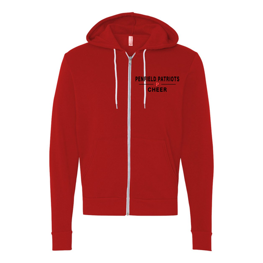 Cheer Unisex Full-Zip Hooded Sweatshirt