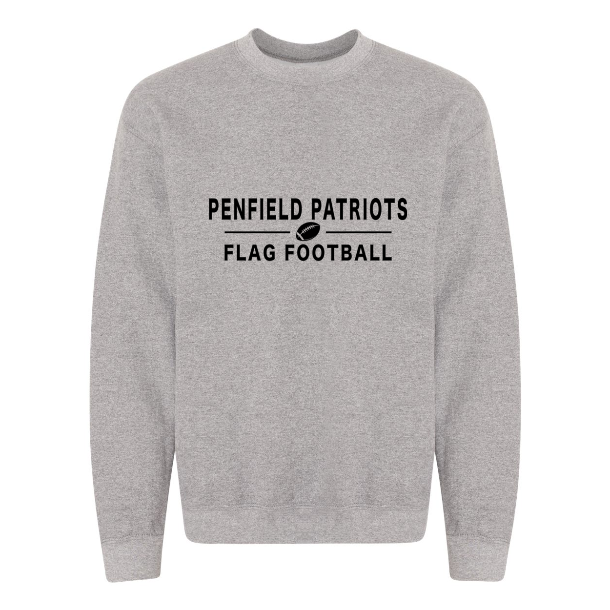 Flag Football Unisex Crewneck Sweatshirt