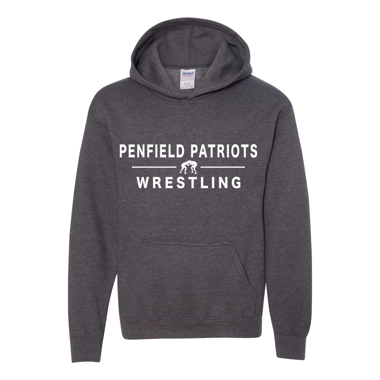 Wrestling Youth Hooded Sweatshirt