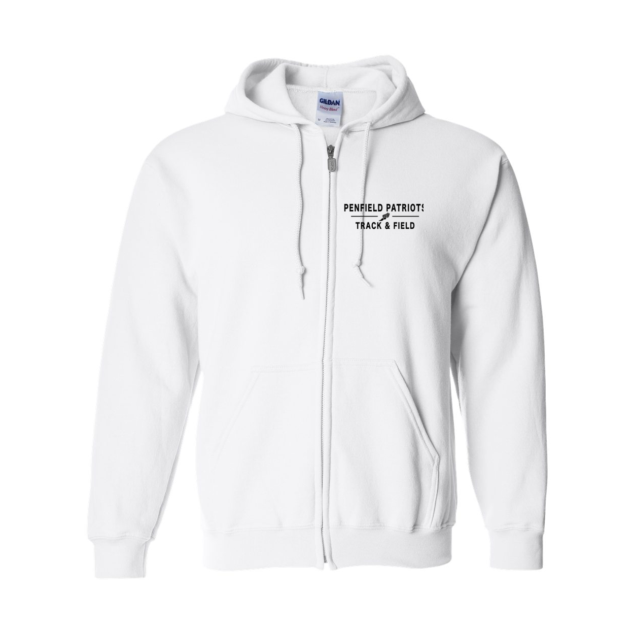 Track and Field Unisex Full-Zip Sweatshirt