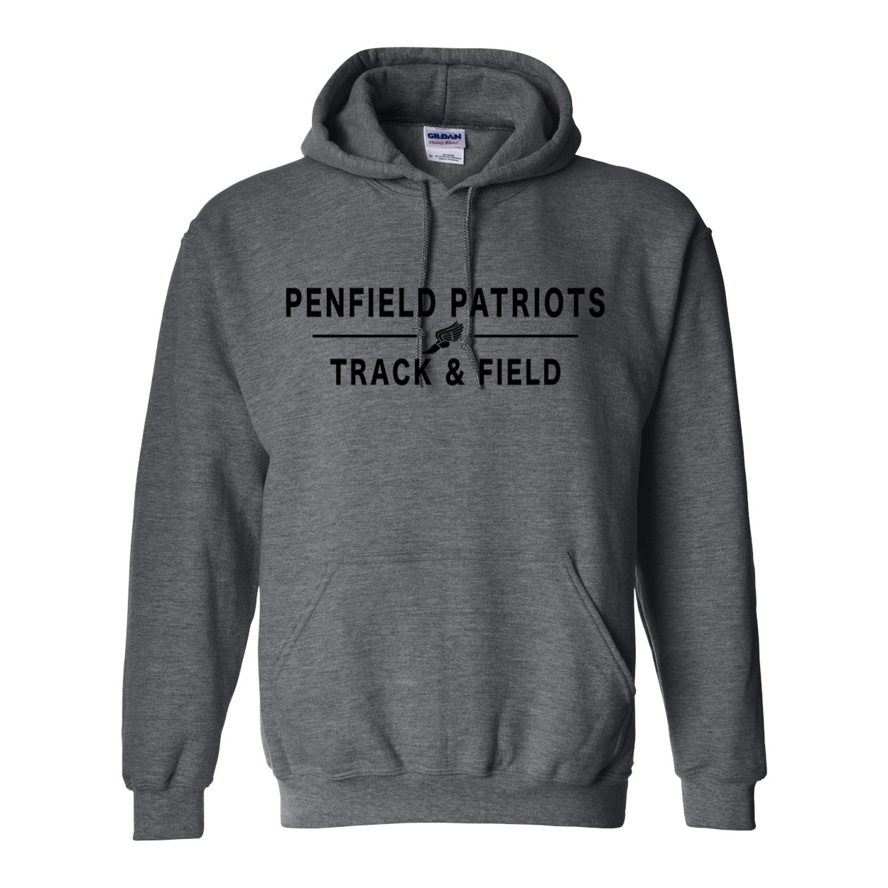 Track and Field Unisex  Hooded Sweatshirt