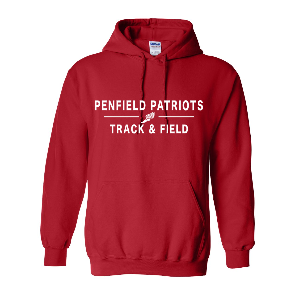 Track and Field Unisex Hooded Sweatshirt