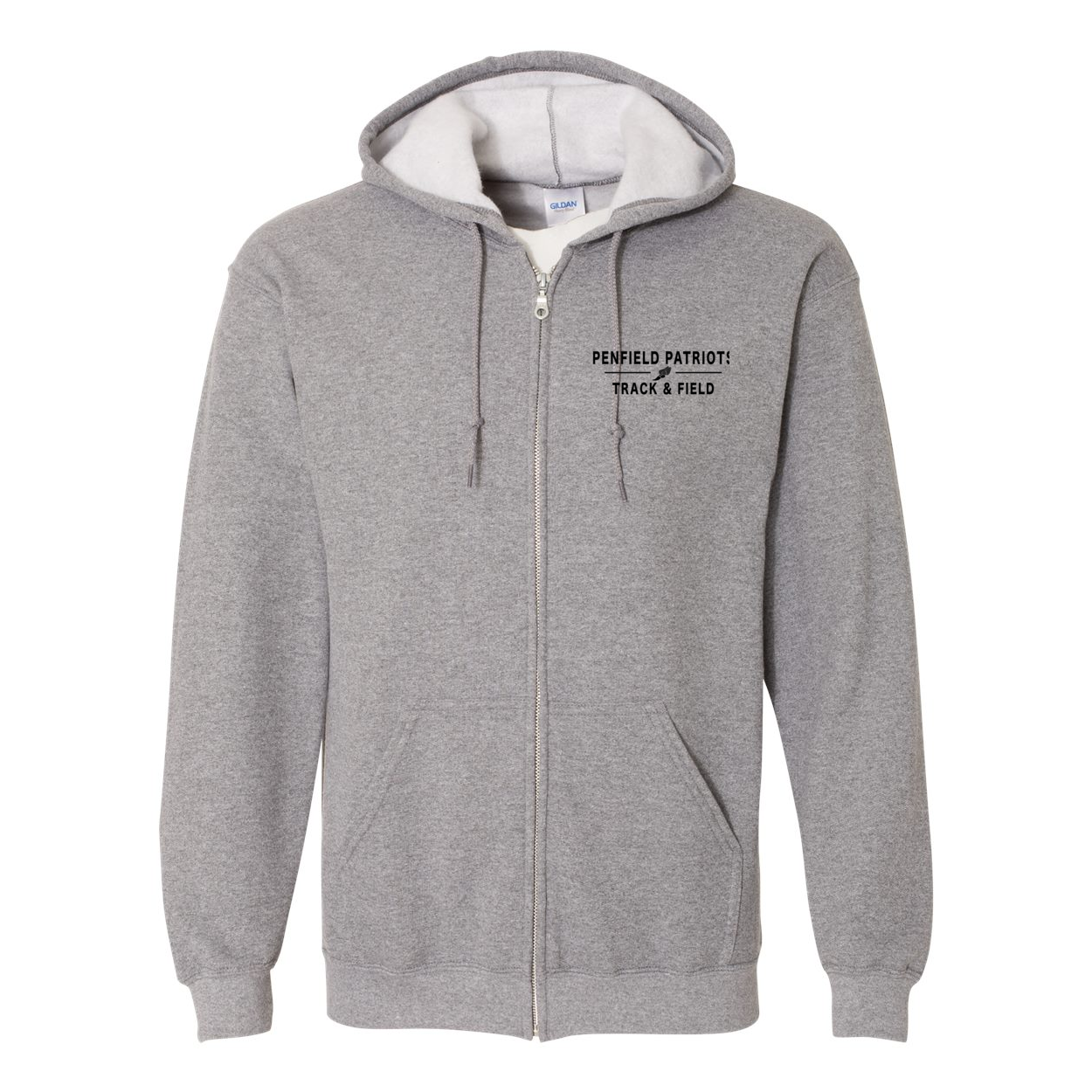 Track and Field Unisex Full-Zip Sweatshirt