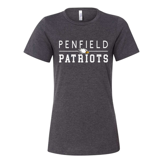 Patriots Women's Relaxed Fit T-Shirt (Bella + Canvas)