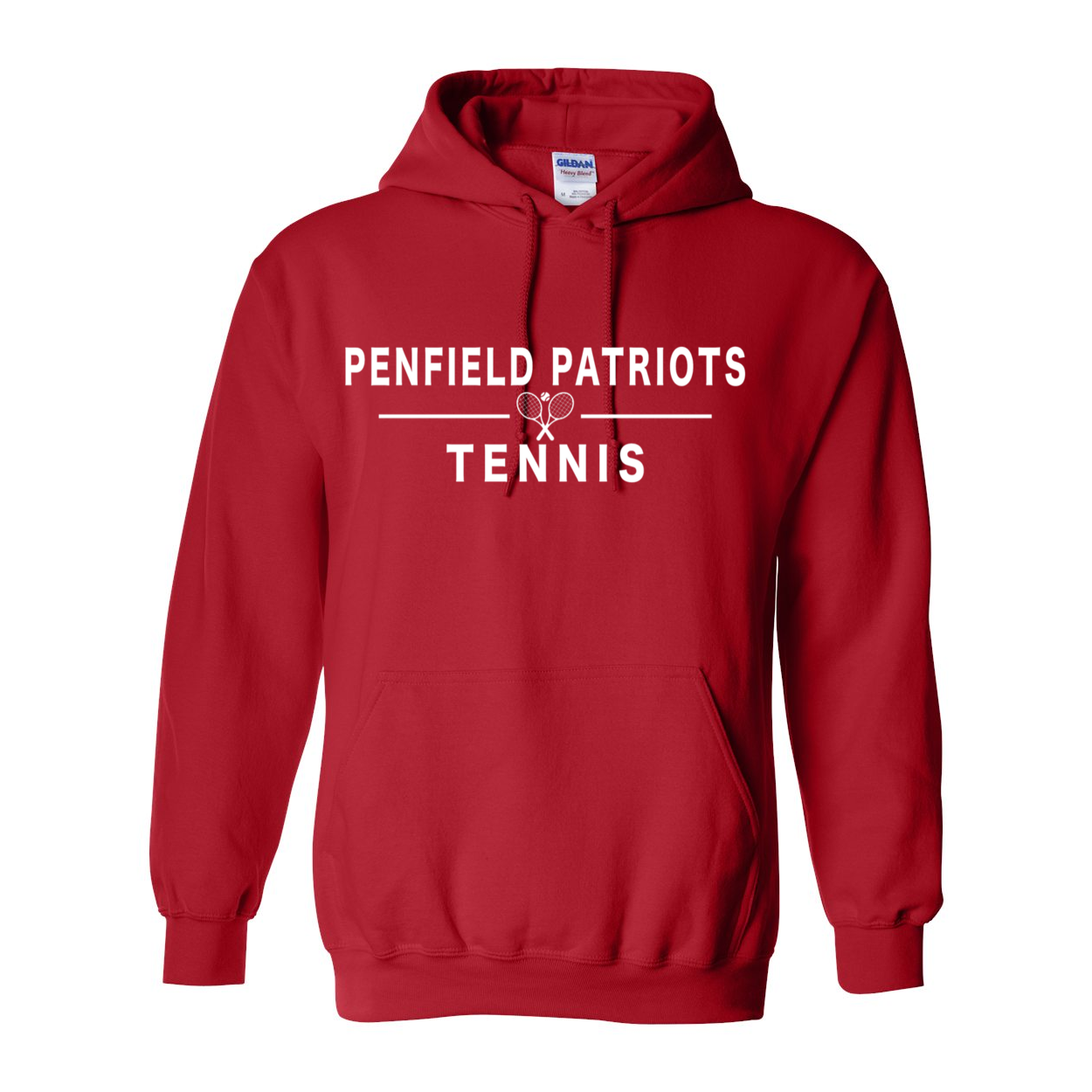 Tennis Unisex Hooded Sweatshirt