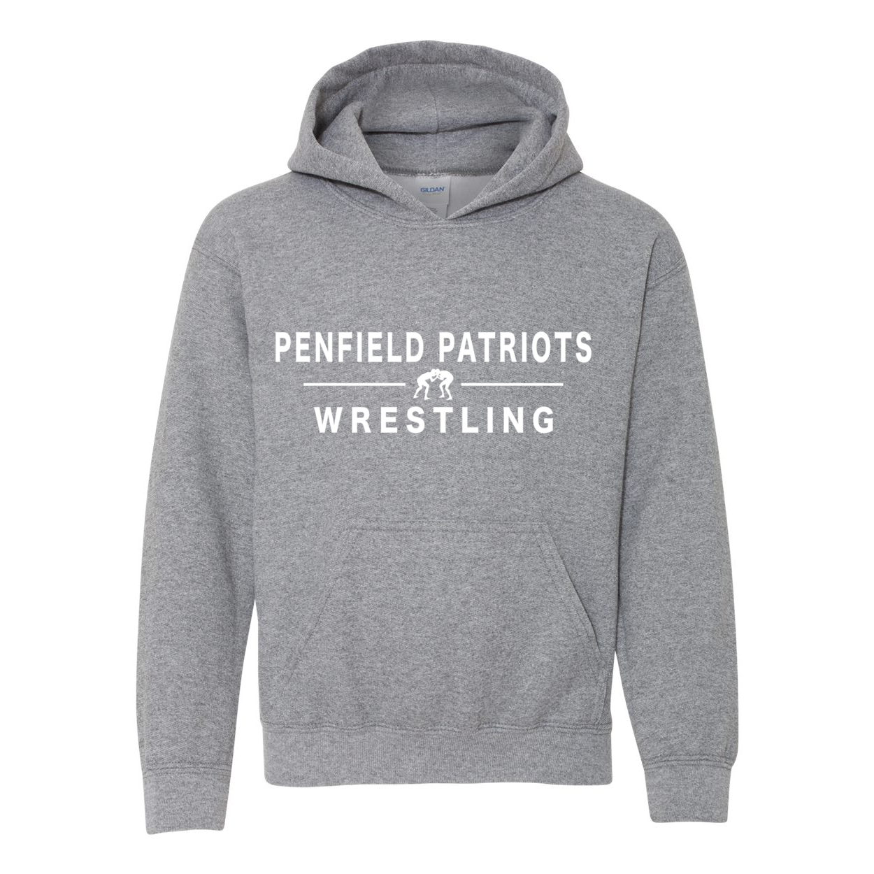 Wrestling Youth Hooded Sweatshirt