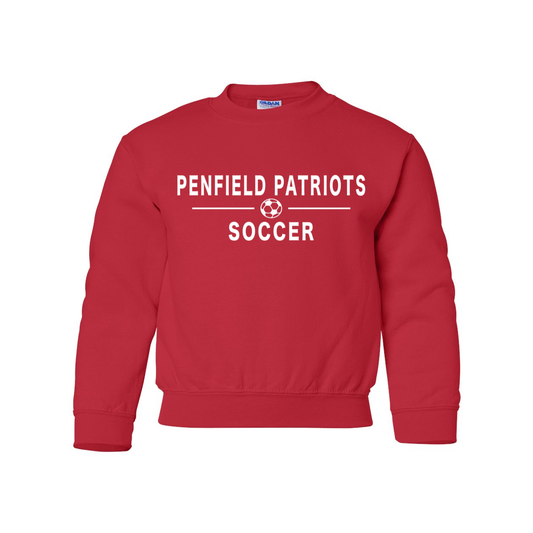 Soccer Youth Crewneck Sweatshirt