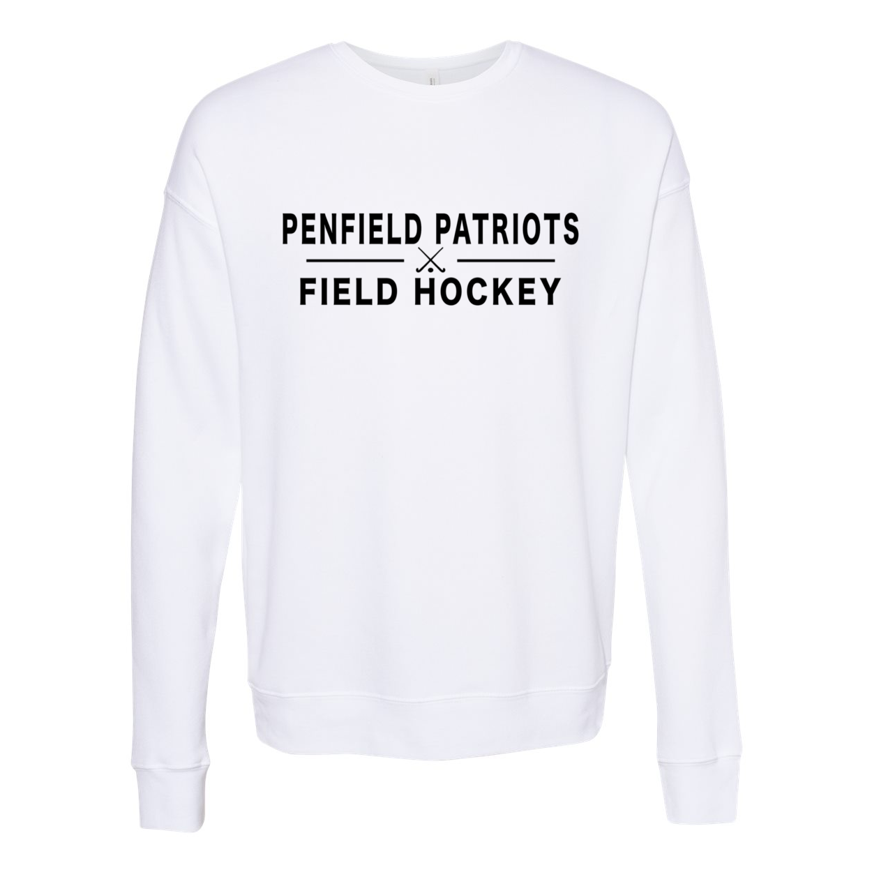 Field Hockey Unisex Sponge Fleece Drop Shoulder Crewneck Sweatshirt